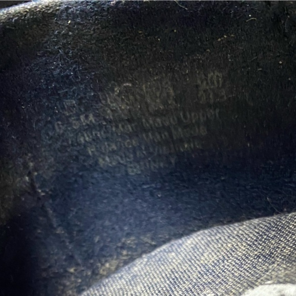 Dr. Scholl’s memory foam pointed toe Blue Crushed Velvet flats - Picture 9 of 9